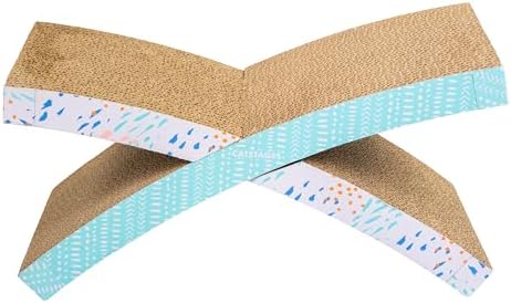 Catstages Easy Life Hammock Cat Lounger & Scratcher with Catnip, 21" x 9.5"
