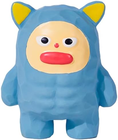 Mikivery Dog Chew Toys Tough Squeaky Latex Toy, for Aggressive Chewers