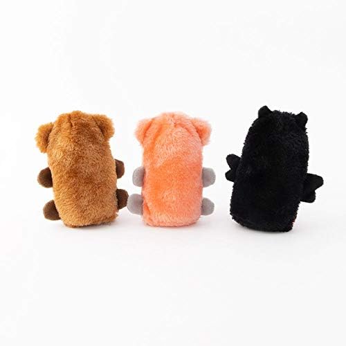 Zippy Paws Valentines Miniz Squeakie Buddies 3 Pack