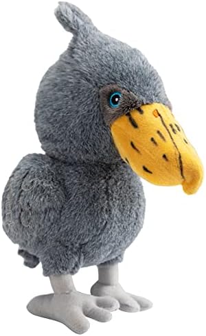 Hollypet Squeaky Plush Stuffed Durable Dog Toys, Cute Puppy Chew Toys for Small, Medium and Large Breed Dogs, Shoebill