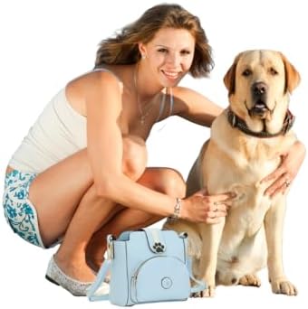 Dog Walking Bag - Poop Bag Dispenser - Dog Treat Bag - Hand Free Wear 3 Ways