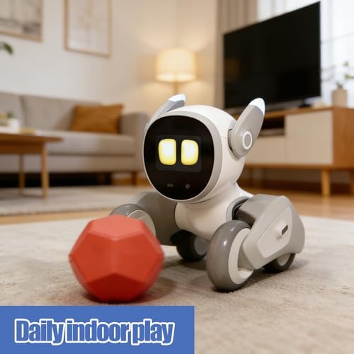Play Ball for Loona Pet Robot, Interactive Pet Toy with Rounded Edges, Lightweight Daily Play Companion