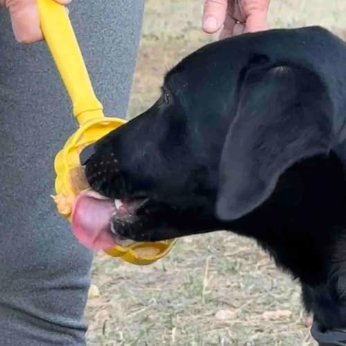 SodaPup Lick Sticks eToy – Durable Interactive Enrichment Toy Made in USA from Non-Toxic, Pet-Safe, Food Safe Material for Bonding, Training, Calming, Mental Stimulation, Oral Health & More