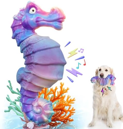 Jeefome Squeaky Dog Chew Toys for Aggressive Chewers