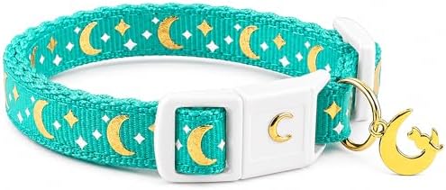 Breakaway Cat Collar with Bell for Kittens & Cats