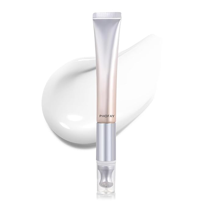 PHOFAY Anti-Wrinkle Moisturizing Eye Cream 14ml / 0.5 fl oz – Smart Sensor Electric Massager, Lightweight & Fragrance-Free Formula, Quick Absorption, Suitable for Sensitive Skin (S001)
