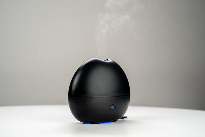 New Ultransmit ipple Aromatherapy Diffuser - Ultrasonic Mini Humidifier & Aroma Diffuser (Black)