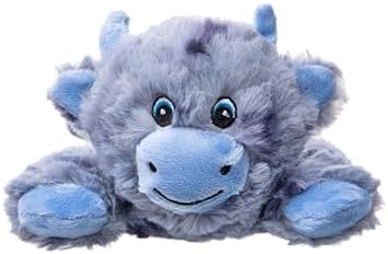 Cuddlerz Plush Dog Toy - Ruff Guard Technology - Five Squeakers & Interactive Crinkle Paper Dog Squeaky Toys - Stuffingless Body Design - Suitable for All Breeds - Interactive Shape for Tugging