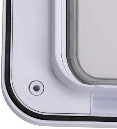 Cat Flap Privacy Door, 4 Way Control PP Plastic Pet Window Flap Screen Door for Home