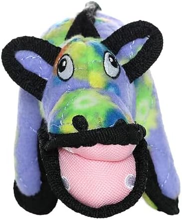 TUFFY® - 2 Pack Original : Hippo Dog Toy : Ultra Durable Plush Dog Toy with Multiple Layers & Reinforced Seams, Washable and Floats, Original Construction