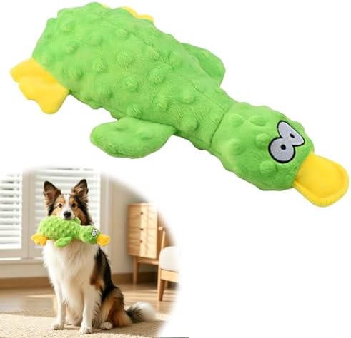 Indestructible Dog Toy for Aggressive Chewers, Puppy Teething Toys, Green