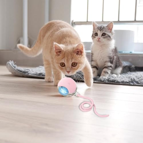 Interactive Rolling Dog Ball, Chewie Viral Rolling Ball, Chewie Ball for Dogs, Interactive Dog Smart Ball Toy, Smart Automatic Rolling Pet Ball for Dog Cat