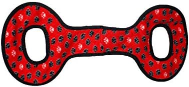 TUFFY® : 2 Pack No Stuff TugOWar Dog Toy: Ultra Durable Plush Toy with Multiple Layers & Reinforced Seams, Washable and Floats, Original Construction