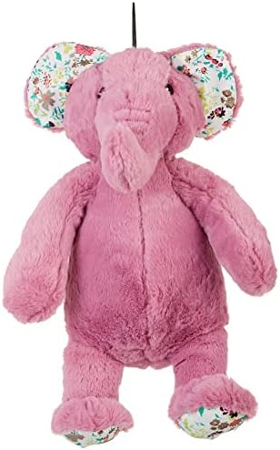Pet Lou Dog Plush Toys,Crinkle Dog Toy, Interactive Stuffed Dog Squeaky Toys Chew Dog Toys for Medium Dog Small Large Dogs,Cute Dog Toys (15" Promo Elephant-Lavender)