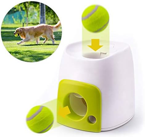 Zerone Interactive Dog Toy, Automatic Pet Treat Dispenser for Cats & Dogs - Smart Feeder with Ball Rolling Function, Training