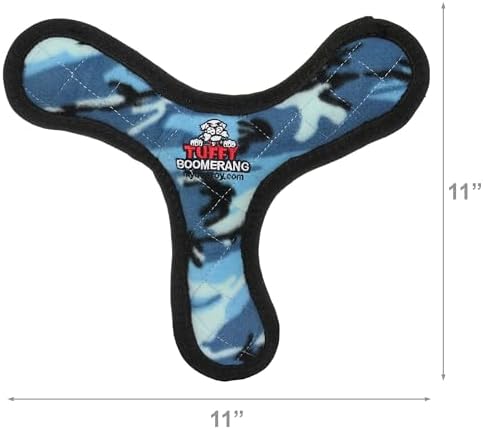 TUFFY® 2 Pack Ultimate Boomerang Ultra Durable Plush Dog Toys