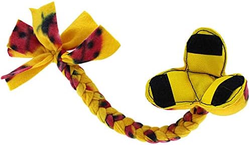 Clean Run Lotus Ball - Braided Fleece Tug