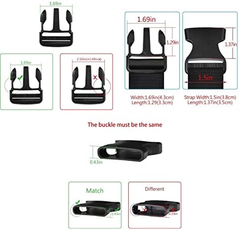 Dog Walking fanny pack waist Bag/Pouch/Belt Waist Belt Storage pack Cellphone Holder Storage Pocket Waste Bag 2 Pcs Extra length Fanny Pack Extenders (Extra 2 Extenders)
