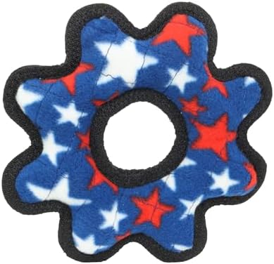 TUFFY® Gear Ring Small Ultra Durable Plush Dog Toys