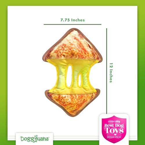 Doggijuana Grilled Cheese & Corn Dog Toy Bundle | 2 Pack, Squeaky