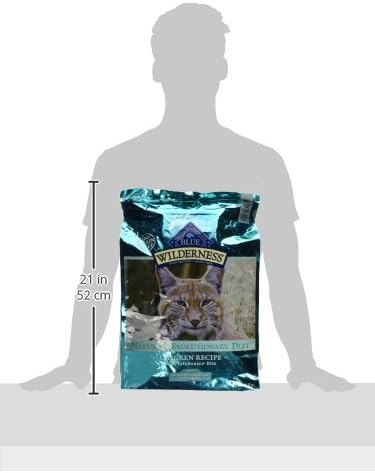 Blue Buffalo Wilderness Chicken Indoor Hairball Control Dry Cat Food, 11 lb | Real Chicken #1 Ingredient, High Protein & Grain-Free Recipe, Promotes Healthy Digestion