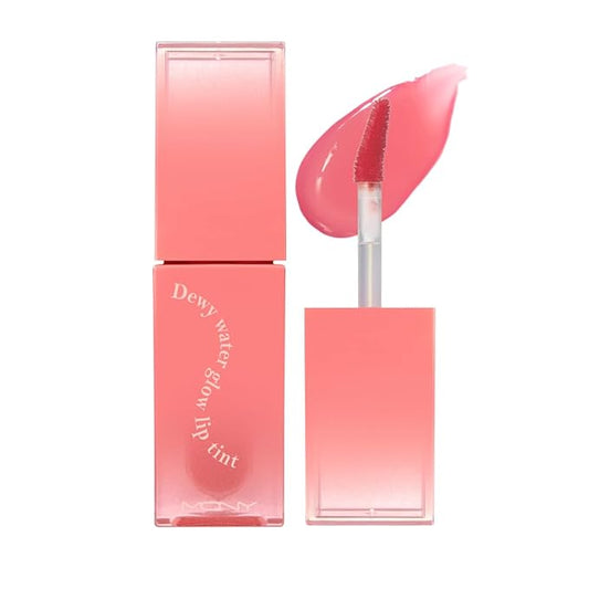 MQNY(MACQUEEN NEWYORK Dewy Water Glow Lip Tint 3.5g (# 03 Peach Dew, Neutral Pink)