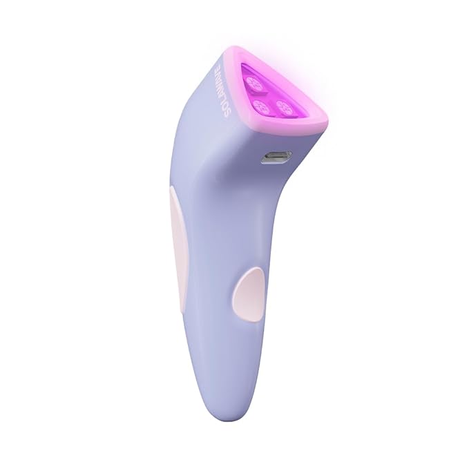 Solawave Bye Acne Spot Treatment | Blue & Red Light Therapy Device for Pimples & Zits | Face Wand Reduces Inflammation, Redness, & Appearance of Blemishes | 3-Min Sessions at Home for Clearer Skin