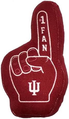 BEST PLUSH CAT TOY NCAA INDIANA HOOSIERS Complete Set of 3 piece Cat Toys filled with Fresh Catnip. Includes: 1 Helmet Cat Toy, 1 Football Cat Toy with Feathers & 1 Beer Bottle. Beautiful Team LOGO