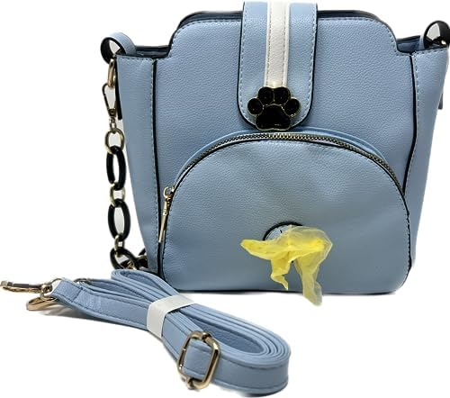 Dog Walking Bag - Poop Bag Dispenser - Dog Treat Bag - Hand Free Wear 3 Ways