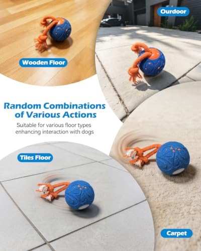 CloudValley Smart Interactive Dog Toy with Remote Control, E-TPU Material
