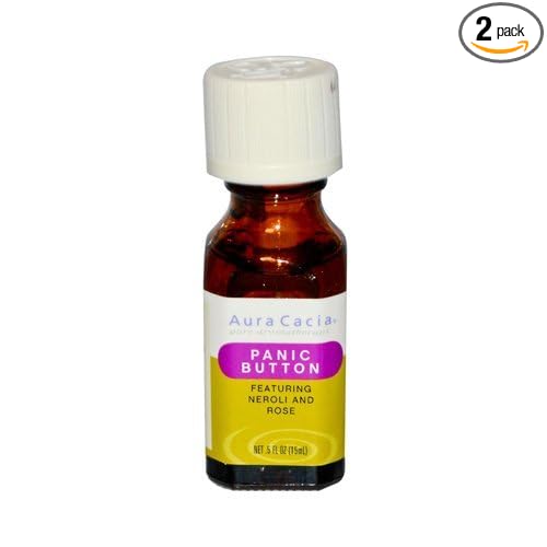 Aura Cacia - Essential Solutions Oil Panic Button - 0.5 fl oz