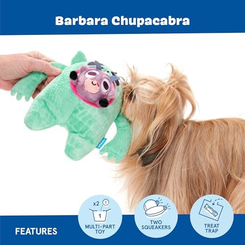 BarkBox Barbara Chupacabara Dog Toy - Multi-Part - for Medium to Large Dogs