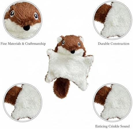 Plush Cat Kicker Toy with Crinkle Texture, Lightweight Interactive Chase Toy for Indoor Cats, Soft Stuffed Pet Plaything (1 Pack)