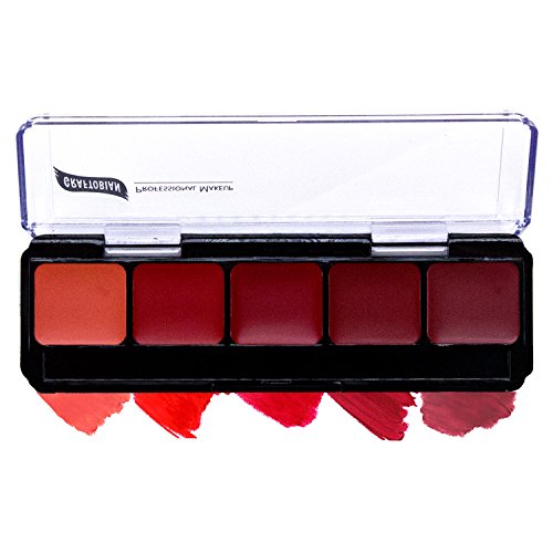 Graftobian HD Lip Palette, Red Lip Palette