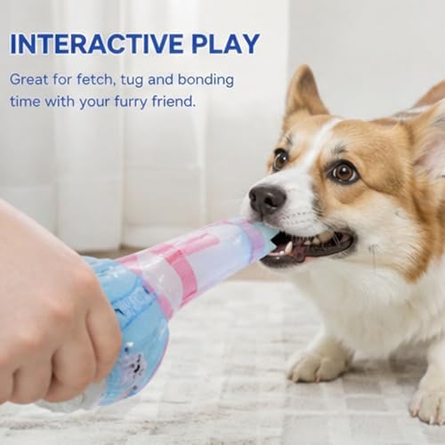 Molaxpet Funny Squeaky Dog Toy Cute Costumed Duck Design Chew Toys for Pet