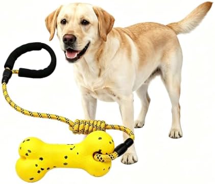 Puppy Teething Toys, Interactive Dog Toys for Small Medium Dogs, Yellow