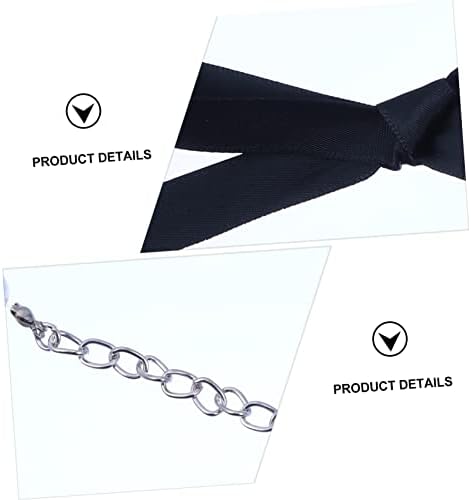 Kisangel Adjustable Imitation Pearl Pet Necklace Collar with Ribbon Bow Durable Wedding Collar for Cats and Dogs Smart and Comfortable Jewelry Accessory for Parties and Walks