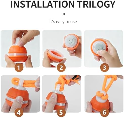 Interactive Dog Toys Dog Ball,Automatic Rolling and Bouncing Moving Dog Toy
