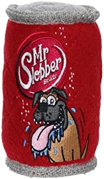 SILLY SQUEAKERS Tuffy® Can Liquor Bottle Dog Toys: Ultra Durable Plush Toy with Multiple Layers & Reinforced Seams, Washable and Floats, Original Construction
