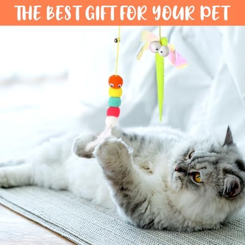 Shappy 150 Pcs Cat Toys Bulk Pack for Indoor Cats, Mice Balls,Funny