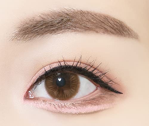 Merrymonde Multicolor Super Slim Long Lasting Eyeliner Vegan Easy Ultra-Fine Felt Tip Pen Liquid Korean K Beauty Waterproof Mechanical Eye Liner Makeup (Mocha Brown)