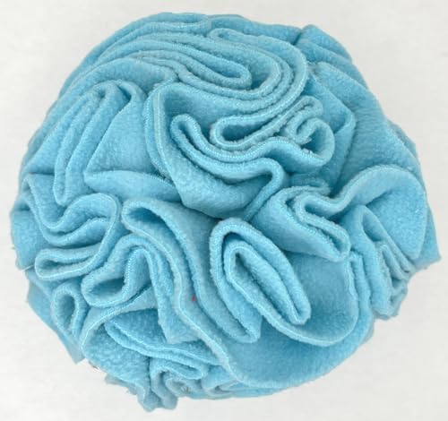 Glory To Dog Medium Breed Snuffle Foraging Dog Puzzle Ball Toy Blue Large