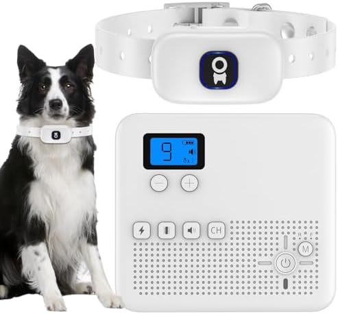 2 in 1 Wireless Dog Fence & Remote Training Collar, Pet Containment System