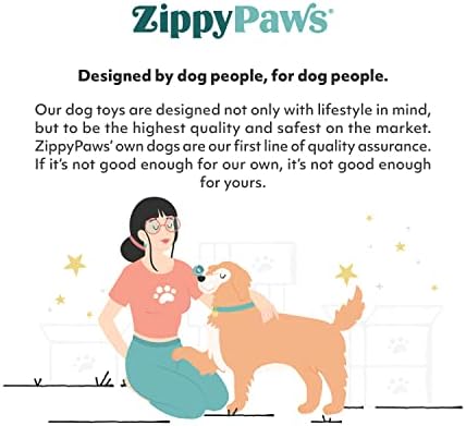 ZippyPaws Burrow Replacement Miniz Squeaky Toy for Enrichment - Unicorns