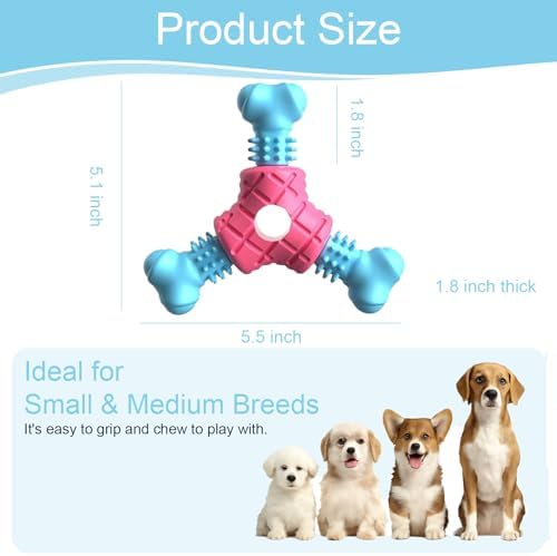 Puppy Chew Toys for Teething, Dog Chew Toys for Small Medium Dogs