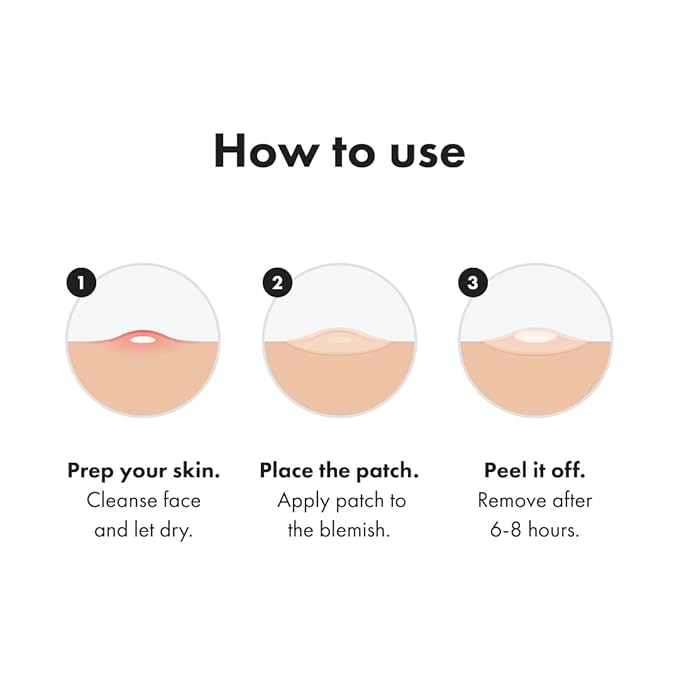 Mighty Patch™ Invisible+ Patch – The Barely-There Daytime Hydrocolloid Acne Pimple Patch for Covering Zits and Blemishes, Tapered Edges Designed to Blend Into Skin (72ct) (Pack of 2)