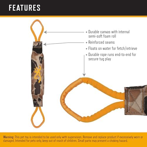Browning Canvas Bumper Toy Vintage Camo