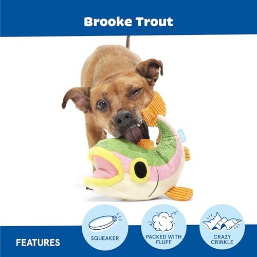 BarkBox Brooke Trout Plush Dog Toy - for Dogs