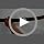 Smart Pet Tracker for Collar - Dog Trackers Location for Pet with Holder, No Monthly Fee, Real-Time Tracking, iOS Only, Emergency Contact, Long-Lasting, Anti-Lost Tracker for Cats, Bag Straps,Blue