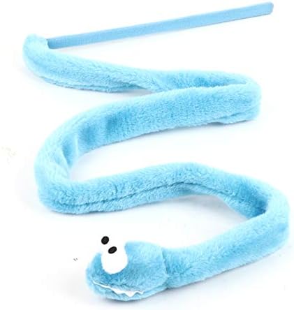 Cat Toy Snake, Serpentine Mint Cat Teasing Stick Enhance Bond With Cats